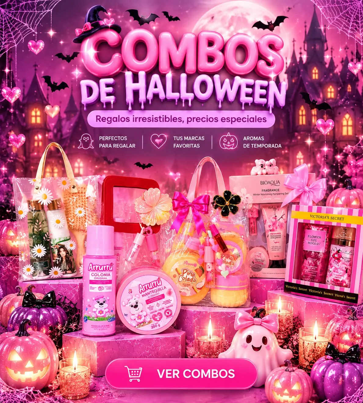 Combos de Halloween — Entre Divas Cosméticos