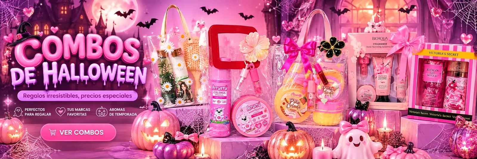 Combos de Halloween — Entre Divas Cosméticos